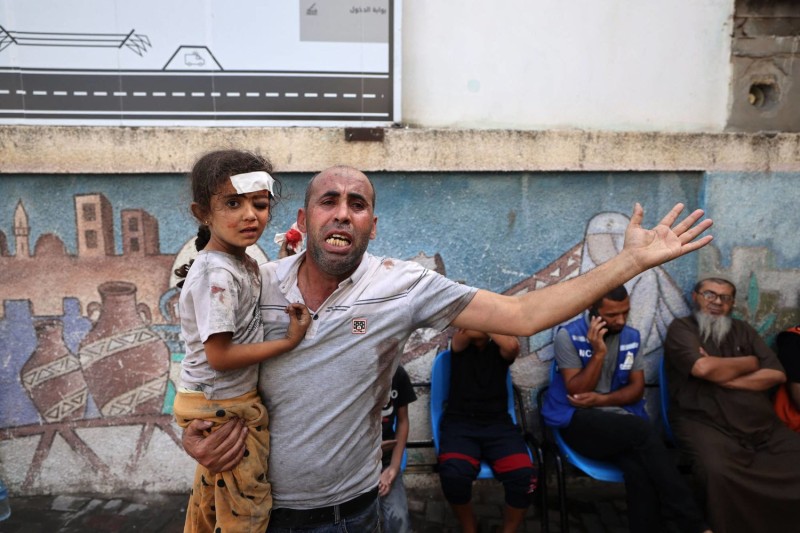  الأزمة الإنسانية في غزة