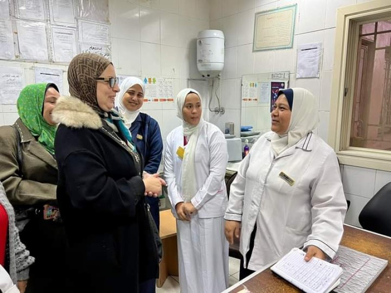 وكيل وزارة الصحة بالإسكندرية تتفقد المنشآت الطبية غرب المحافظة