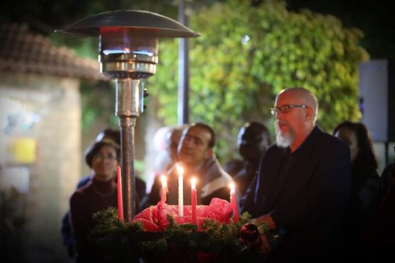 رئيس الطائفةالإنجيلية يشارك في احتفال كنيسة المجتمع بالكريسماس