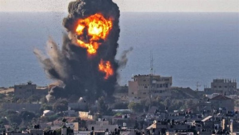 قصف إسرائيلي بغزة