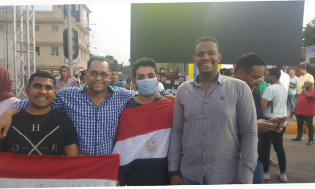طلاب من أجل مصر بجامعة أسوان 