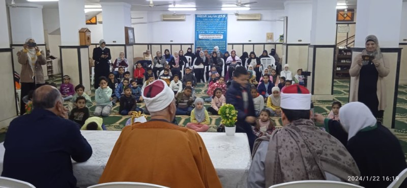فعاليات برنامج حصن طفلك تصل إلى مسجد الشهداء شرق الإسكندرية