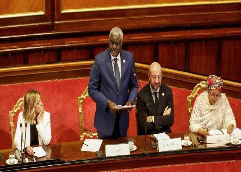 مفوضية الاتحاد الإفريقي: إيطاليا لم تطلب رأينا وإفريقيا لا تمد يدها لشركاء كمتسول