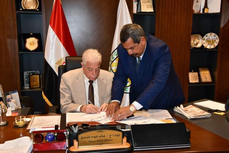 محافظ جنوب سيناء يصدق على 11 قرار تصالح في مخالفات بناء بأبو زنيمة