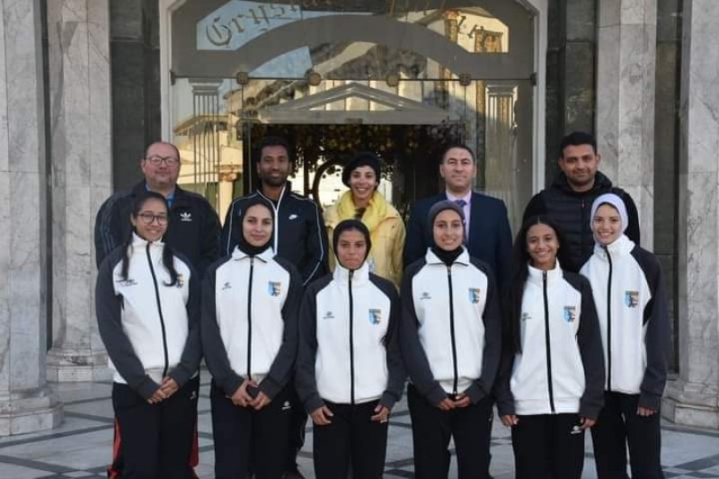 توجه بعثة ألعاب القوى إلى الإمارات لخوض منافسات دورة الألعاب العربية