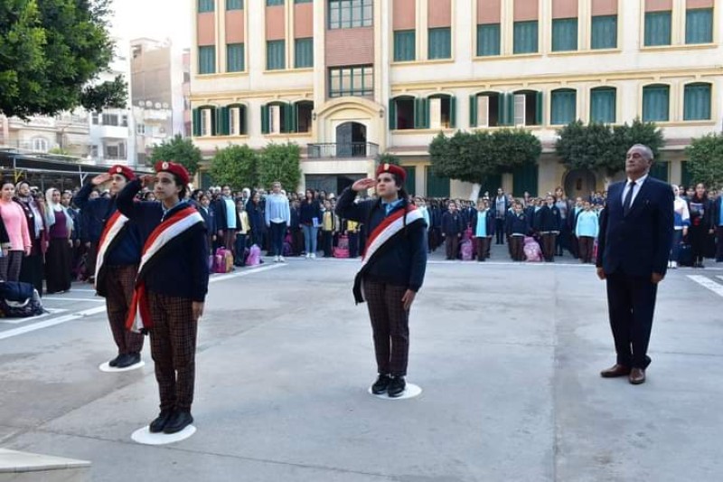” ناصر ” تفقد مدارس إدارة شرق المنصورة التعليمية