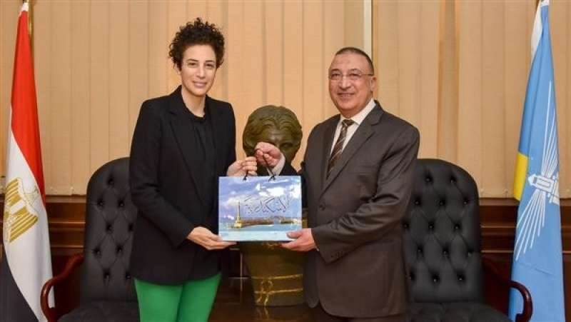 محافظ الإسكندرية يلتقي سفيرة دولة قبرص لدى القاهرة