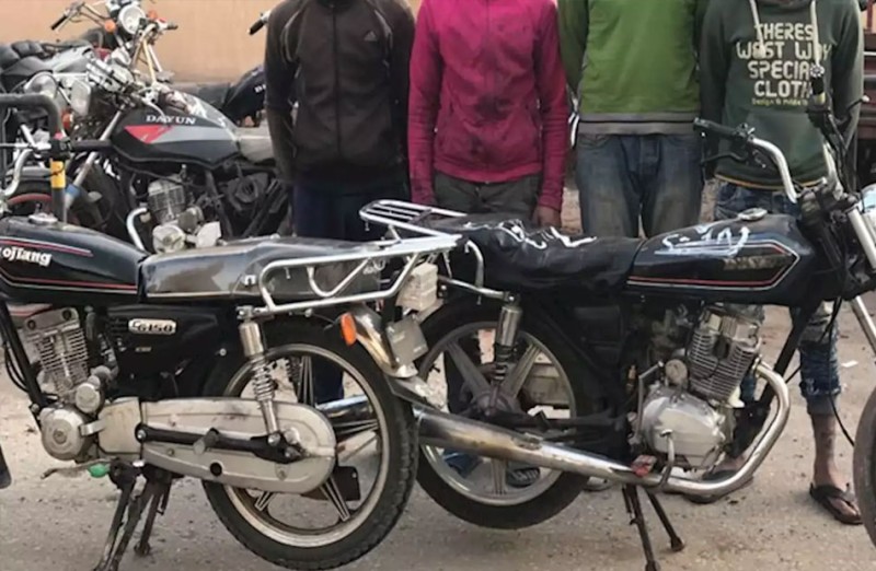 تجديد حبس عصابة سرقة الدراجات النارية في القاهرة