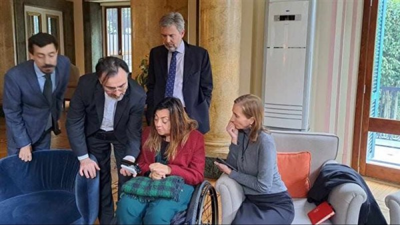 سفير إيطاليا لدى القاهرة يستقبل المشرف على ”القومي للإعاقة” لمناقشة اتفاقيات تعاون