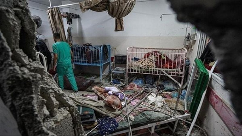 صحة غزة  : تدين رفض الاحتلال إخراج المتواجدين في مجمع ناصر