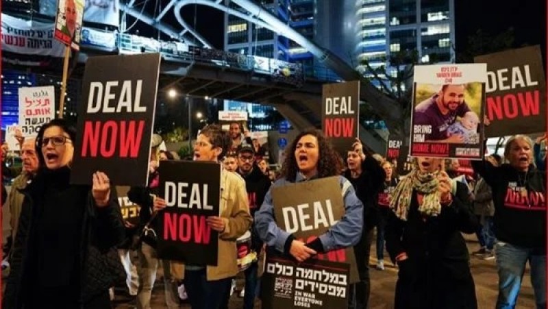 60 % من الإسرائيليين يؤيدون اندلاع احتجاجات ضد نتنياهو
