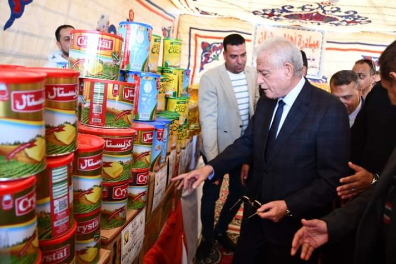 محافظ جنوب سيناء يفتتح معرض ”أهلا رمضان” بأبورديس