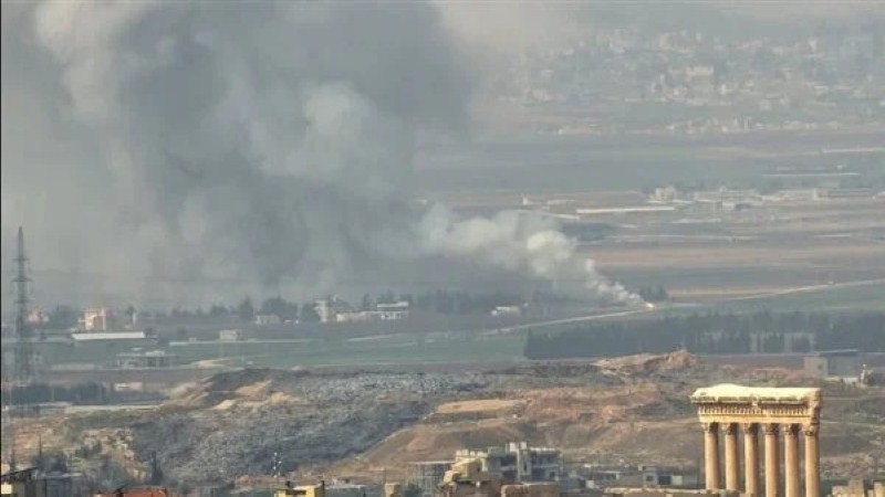 تطور خطير.. الطيران الإسرائيلي يقصف بعلبك اللبنانية لأول مرة (فيديو)