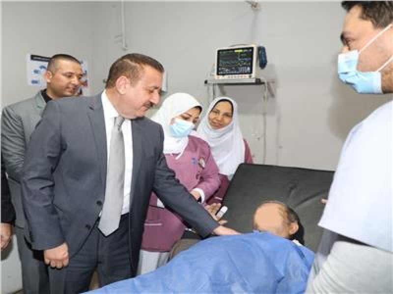 محافظ المنوفية: نقل مدير مستشفى سرس الليان وإحالة 23 من المتغيبين للتحقيق
