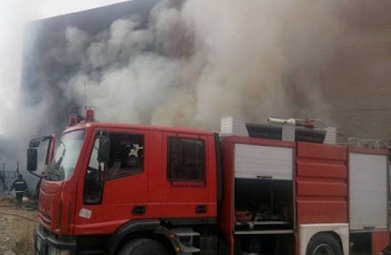 إصابة 9 أشخاص في حريق محطة وقود بقرية الجماميز بالبحيرة