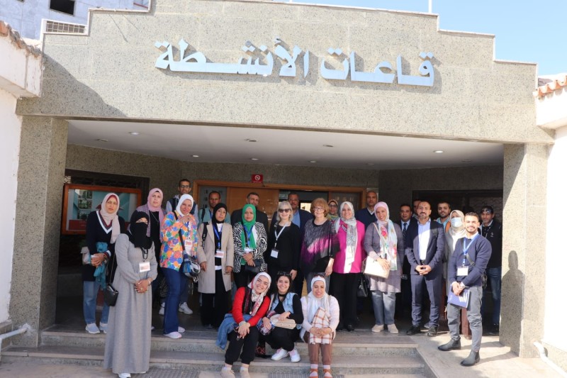 مصر العامة تستضيف وفد الملتقى الأول لبرنامج الشبكة الدولية لقادة المكتبات المبدعين