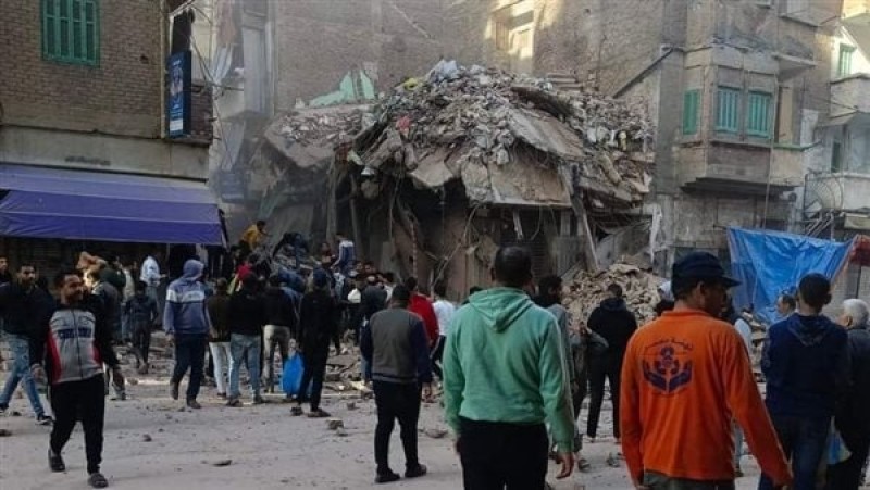 انهيار عقار سكني في الاسكندرية ومصرع 4 أشخاص