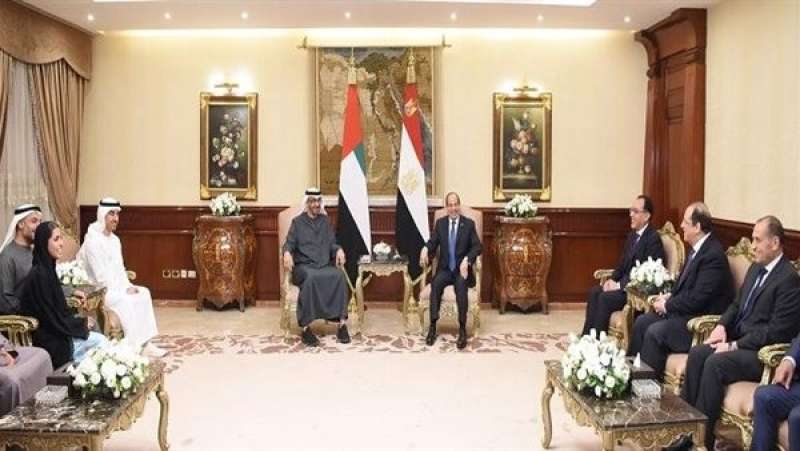 رئيسا الوزراء والمخابرات العامة يشاركان في المباحثات المصرية الإماراتية بالقاهرة