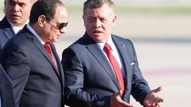 السيسي يتوجه إلى عمان للقاء العاهل الأردني الملك عبدالله الثاني