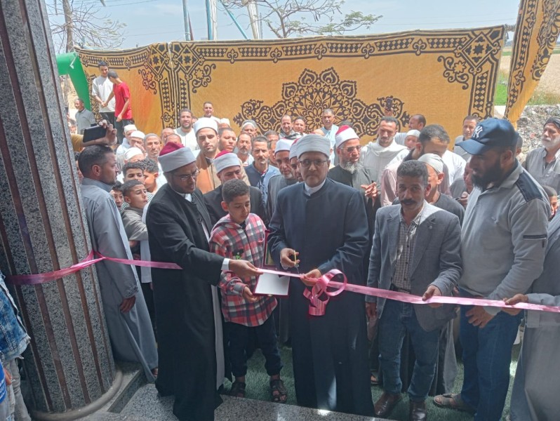 إفتتاح مسجدين بمركزي أبو المطامير وأبو حمص 