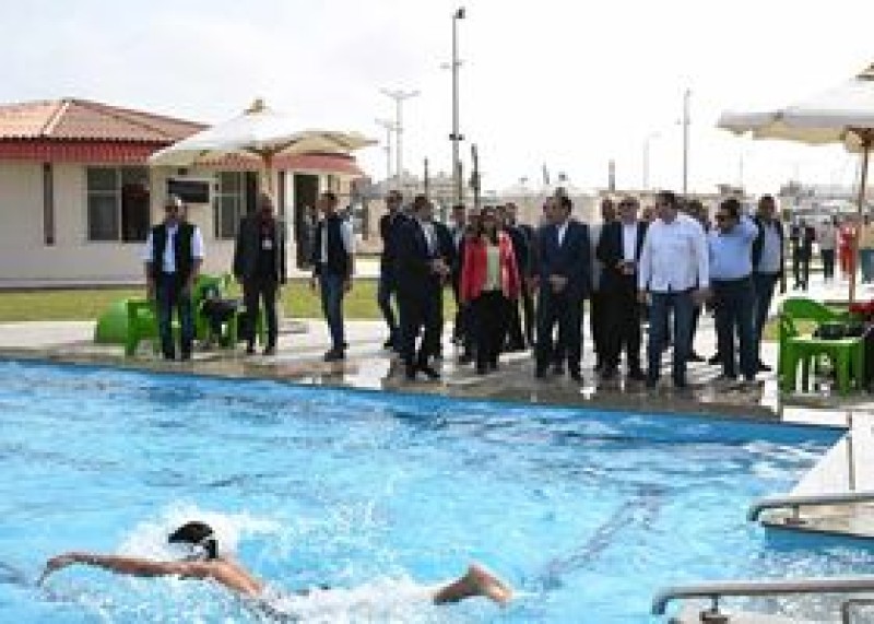 رئيس الوزراء يتفقد نادي وشاطئ ”قادرون” لذوي الهمم بدمياط الجديدة ” صور ”