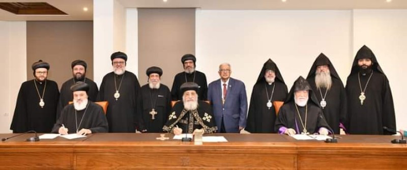 ختام لقاء رؤساء الكنائس الأرثوذكسية بالشرق الأوسط
