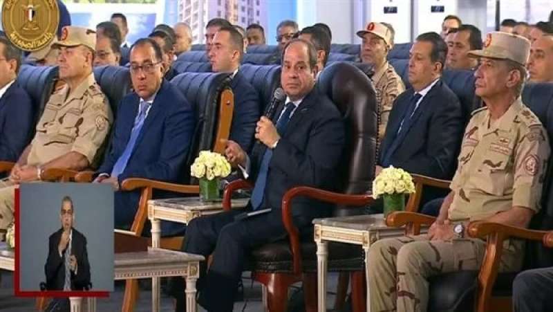 الرئيس: نتحمل 10 مليارات دولار سنويا إنفاقا على ضيوف مصر