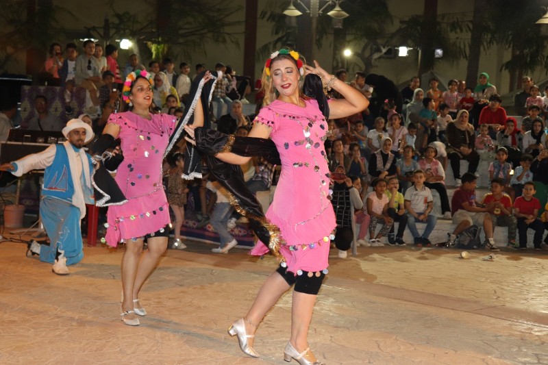 حفل فني واستعراض للتراث الشعبي على المسرح الروماني بمكتبة مصر العامة بدمنهور