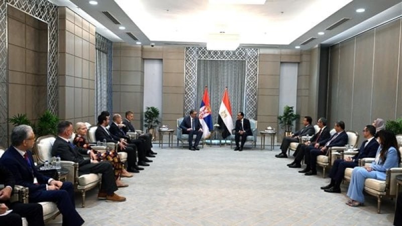 الرئيس الصربي لمدبولي: ملتزمون بتنفيذ خطط ومشروعات التعاون مع مصر