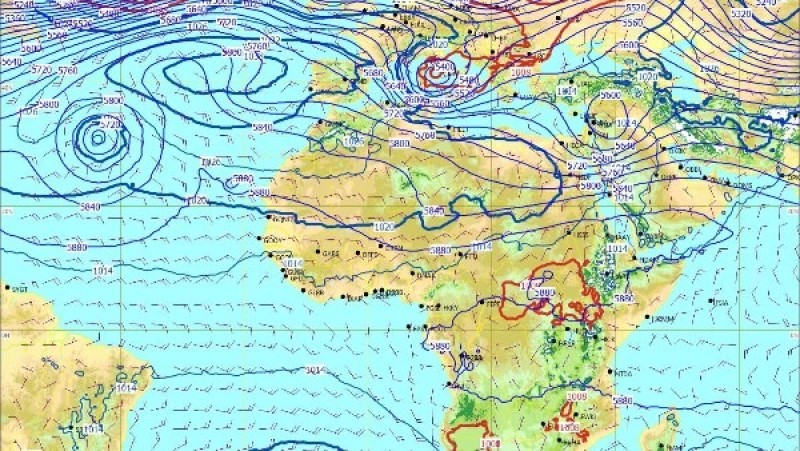 الأرصاد تحذر من منخفض جوي وتكشف حالة طقس الخميس