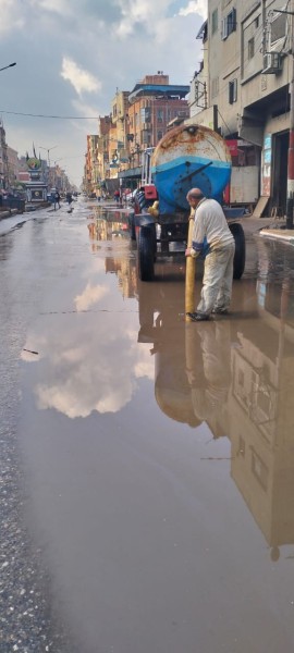 الدقهلية: استمرار التعامل الفوري مع آثار الطقس السيئ بعد سقوط الأمطار