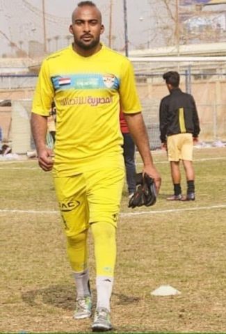 حسام العقباوي حارس مرمى الإنتاج الحربي