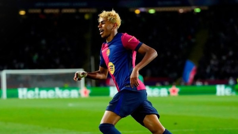 برشلونة ضد إنتر ميلان.. يامال يحطم رقم مبابي القياسي في دوري الأبطال
