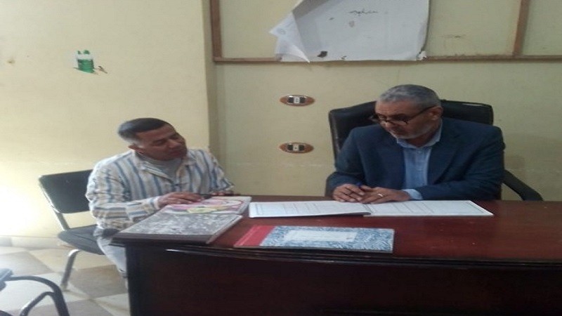 مدير التعاون الزراعي بالبحيرة يتابع أعمال إدارتي جناكليس وأبو المطامير الزراعية