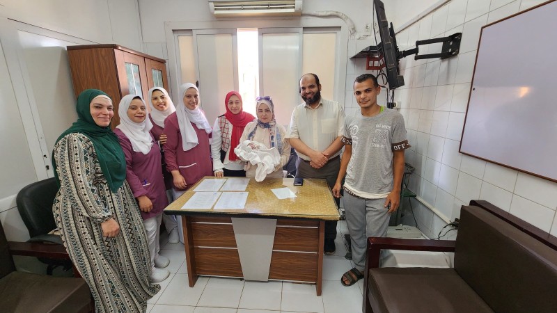 الدقهلية: إنقاذ حياة طفل رضيع وُلد بأمعاء خارج الجسم  .. ”فى جراحة دقيقة بميت غمر العام”