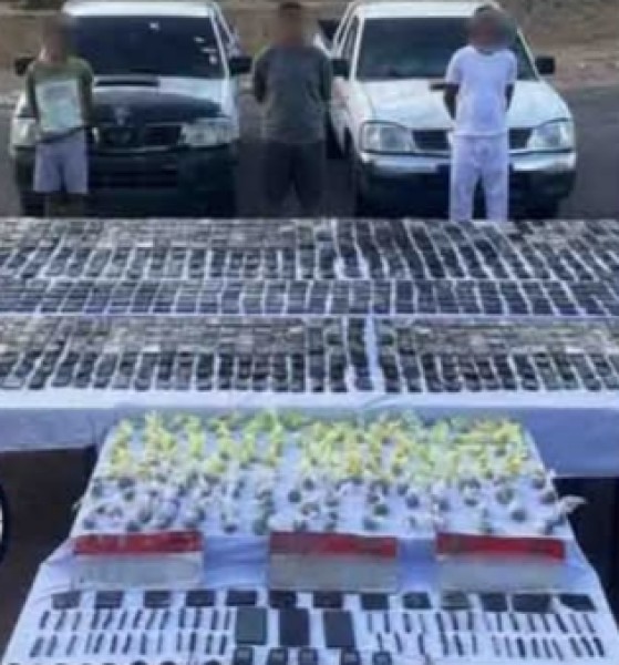 جنوب سيناء: ضبط عصابة بحوزتها 87 كجم مخدرات  .. ”حشيش وكوكايين وأفيون”