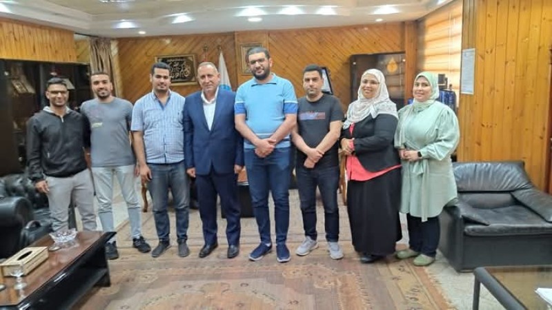 رئيس مياه الغربية يستقبل وفد المراجعة الخارجية المرشح من المفوضية الأوربية