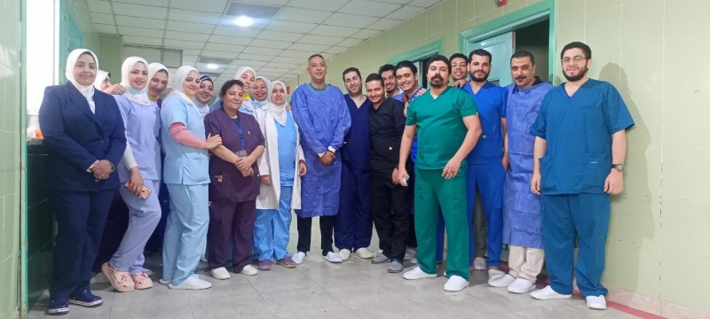 40 عملية جراحية مجانية في يوم طبي بمستشفى كفر الدوار” صور ”