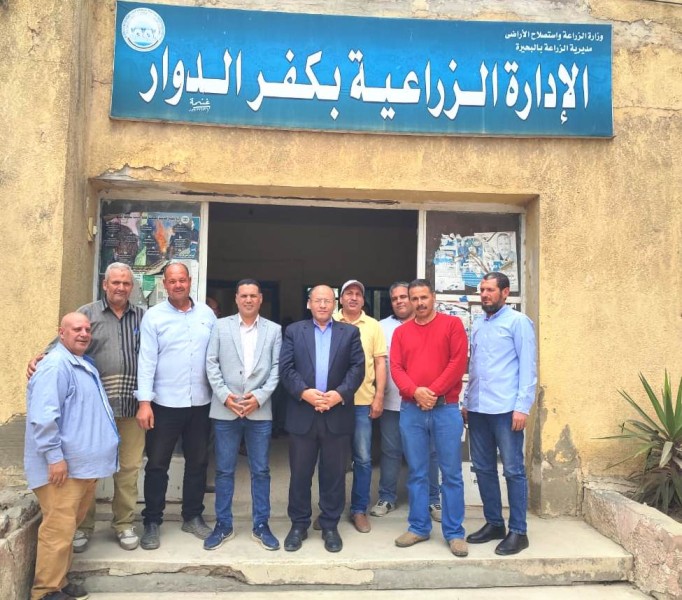وكيل الوزارة يتابع أعمال الإدارة الزراعية بكفر الدوار ويوجه بسرعة الانتهاء من توزيع الأسمدة المدعمة على المزارعين