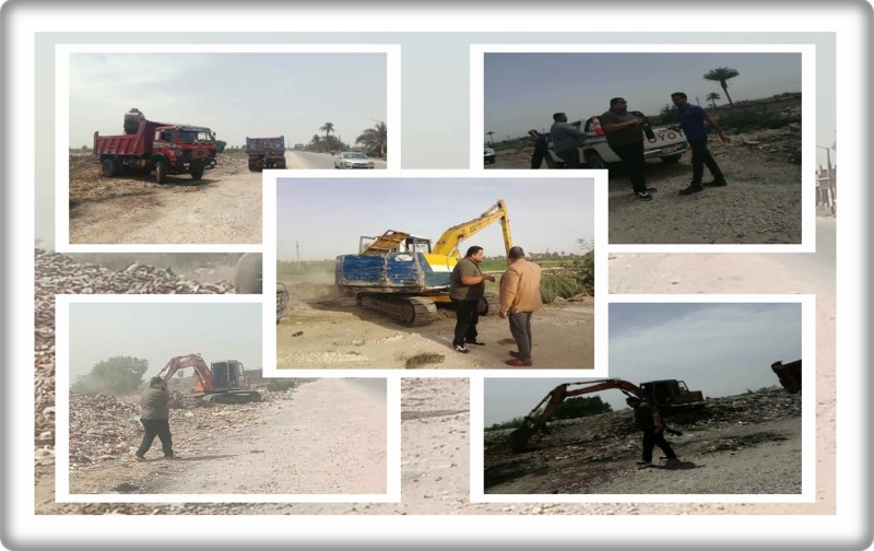 جهود لتحسين الحركة المرورية على طريق 21 الصف حلوان