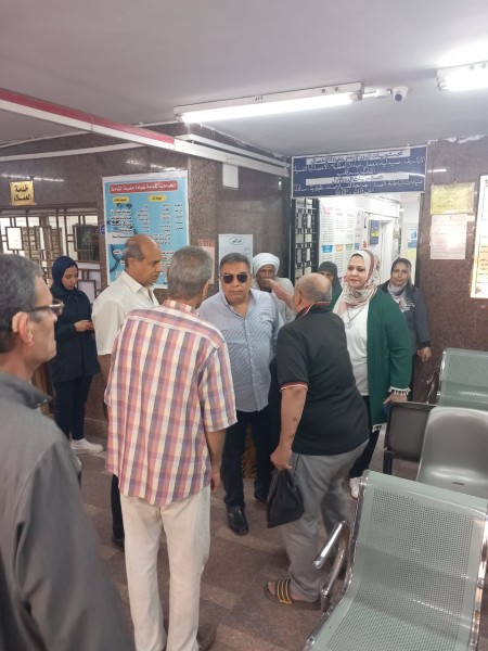 لليوم الثالث على التوالي محافظ الدقهلية في مستشفى التأمين الصحي بجديلة