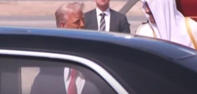 ترامب يصل إلى الدوحة ضمن الجولة الخليجية الأمريكية