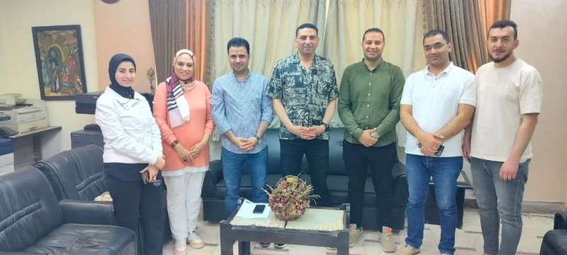 وكيل وزارة الشباب والرياضة يلتقى منسق كيان شباب رواد المحافظات الحدودية