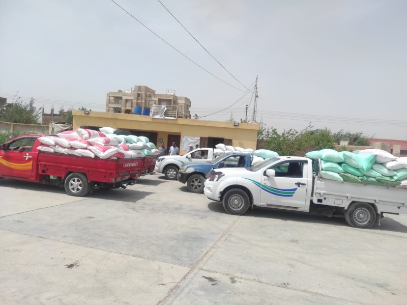 175765 طنًا من القمح يتم تسليمها في البحيرة حتى الآن