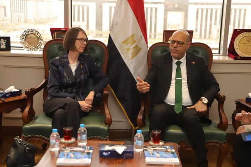 وزير العمل يلتقي وفدًا من الوكالة الألمانية للتعاون الدولي  لتفعيل التعاون في المجالات المُشتركة.