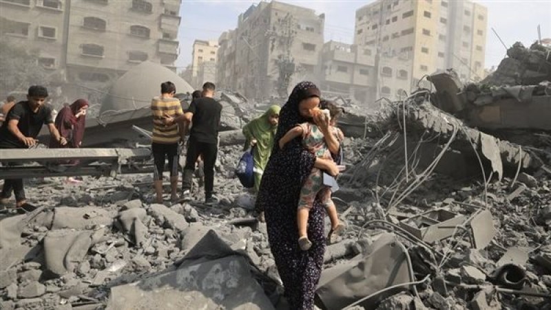 أبوالغيط: ما يحدث في غزة من انتهاكات عار على الإنسانية
