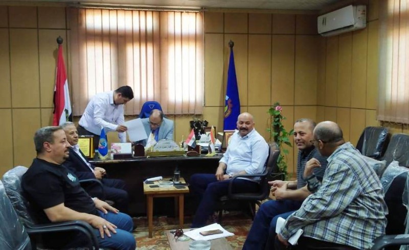زراعة البحيرة تعقد اجتماعا لبحث كيفية القضاء على ظاهرة حرق المخلفات الزراعية على الطرق