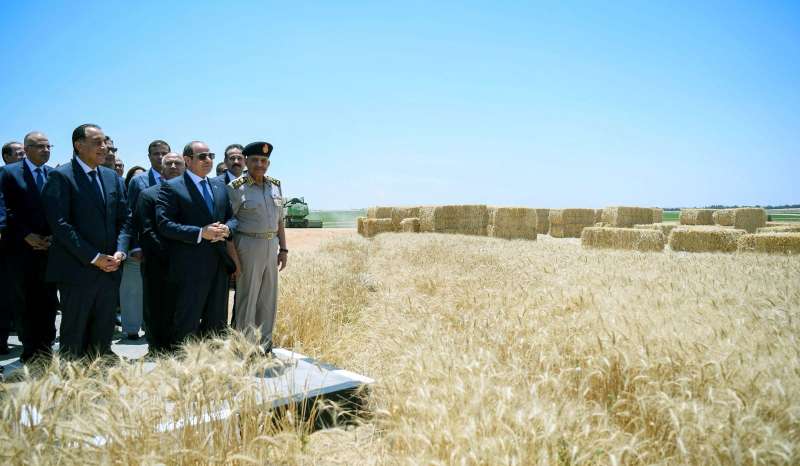 الرئيس السيسي: مدينة مستقبل مصر الصناعية خطوة نحو تحقيق الأمن الغذائي والتنمية المستدامة” صور ”