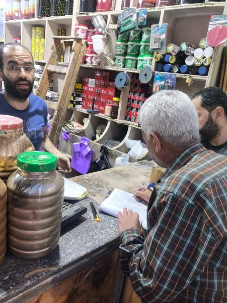 دمياط: حملة إشغالات وتحصيل مستحقات بحي أول