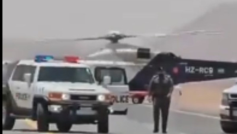 شاهد.. لحظة هبوط طائرة سعودية لإنقاذ حاج عراقي أصيب بوعكة صحية